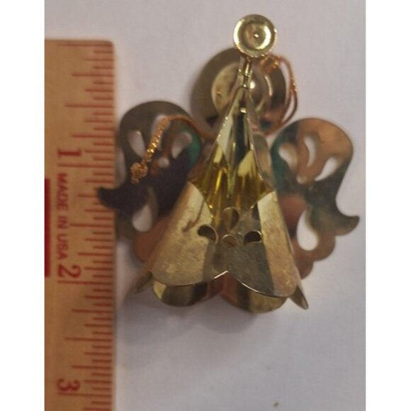 Elegance Gift Christmas collection brass angel band lot of 4 with box - Picture 7 of 7